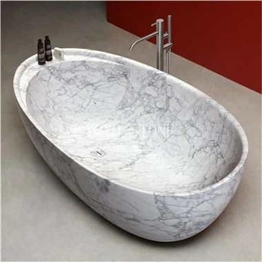 Marmurinė Carrara vonia